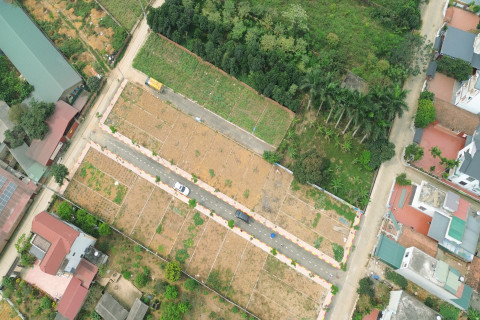 Lô góc, 2 mặt tiền tại Khu 25 thửa Phú Cát gần CNC