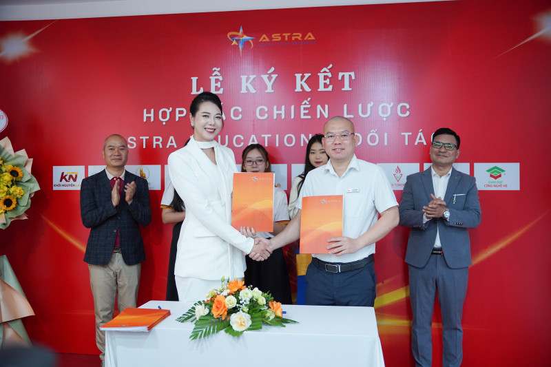 Khởi Nguyên Land ký kết hợp tác cùng Astra Education- Nâng cao chất lượng đào tạo nhân sự