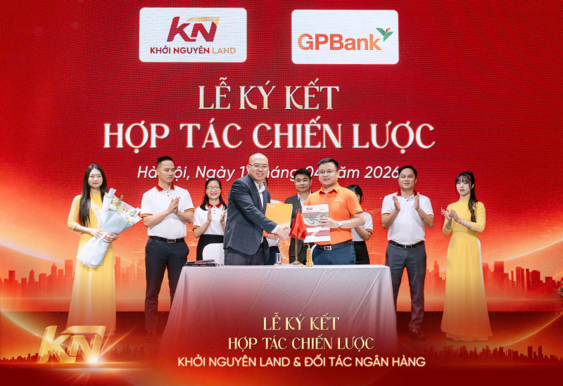 Khởi Nguyên Land hợp tác cùng Ngân hàng TM TNHH MTV Dầu khí Toàn cầu (GP Bank) – Gia tăng giải pháp tài chính cho Khách hàng