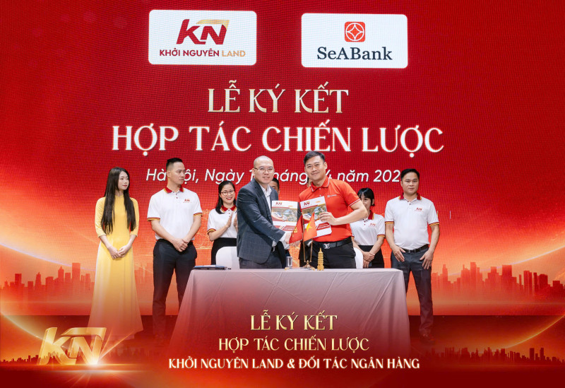 Khởi Nguyên Land & Ngân hàng TMCP Đông Nam Á (SeABank) Ký kết hợp tác – Mở rộng hệ sinh thái tài chính