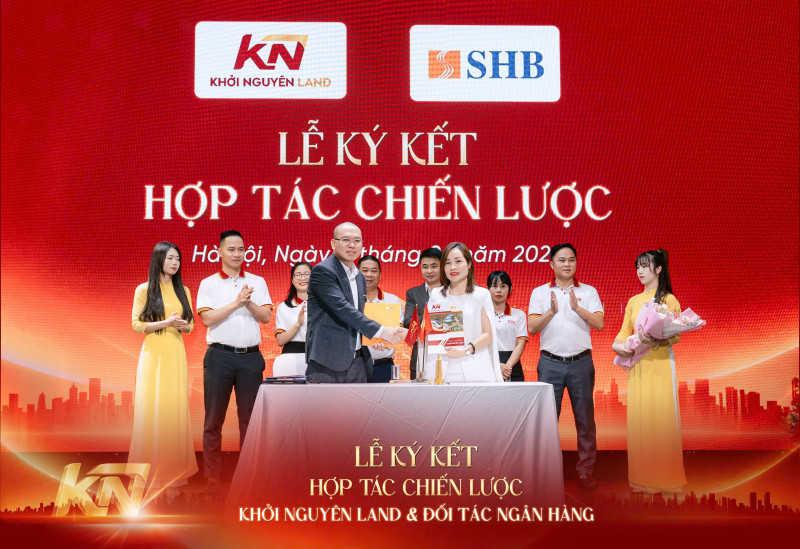 Khởi Nguyên Land ký kết với Ngân hàng TMCP Sài Gòn - Hà Nội (SHB) - Tăng cường kết nối tài chính cho Nhà đầu tư