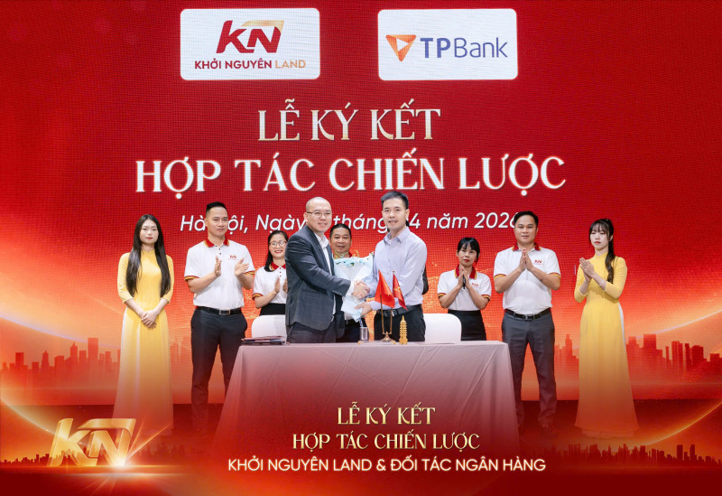 Khởi Nguyên Land đồng hành cùng Ngân hàng TMCP Tiên Phong (TP Bank) - Mở rộng cơ hội tiếp cận vốn