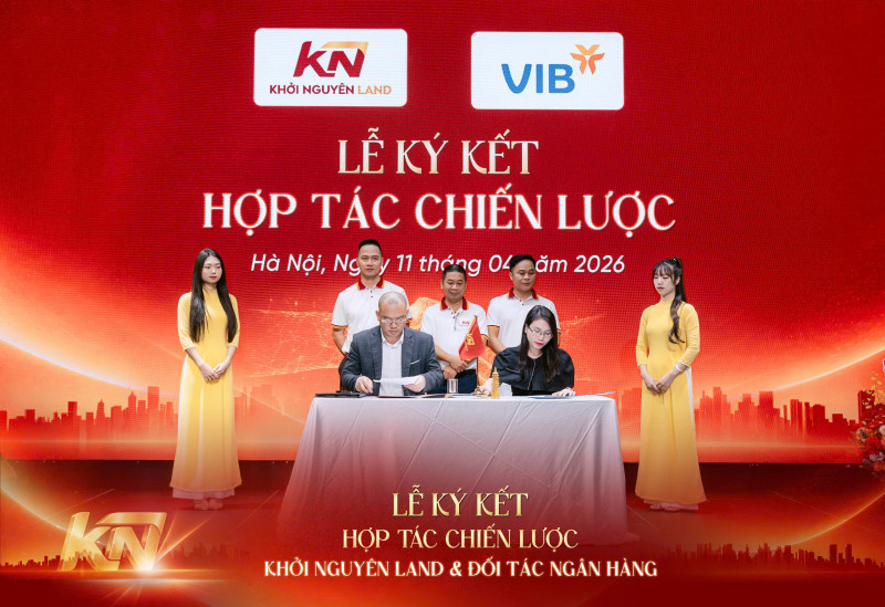 Khởi Nguyên Land ký kết cùng ngân hàng TMCP Quốc tế Việt Nam (VIB) - Nâng cao giải pháp tài chính cho Nhà đầu tư