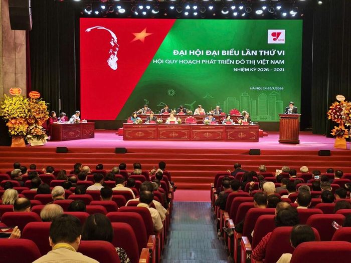 Đại hội đại biểu toàn quốc lần thứ VI của Hội Quy hoạch Phát triển đô thị Việt Nam (VUPDA). Ảnh: Thu Hằng/Bnews/vnanet.vn