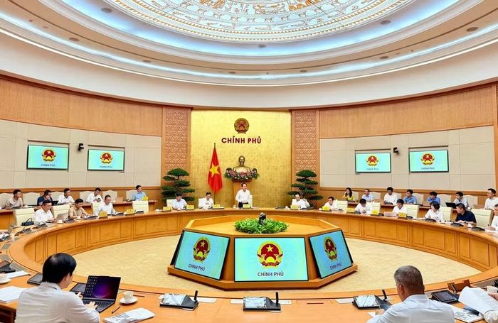 Cuộc họp về các đề án, dự án của Đại học Quốc gia Hà Nội - Ảnh: VGP/Thu Sa.