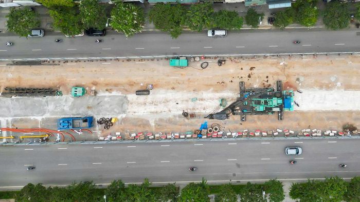 Theo phương án được phê duyệt, khu vực rào chắn có bề rộng từ 20 đến 40m.